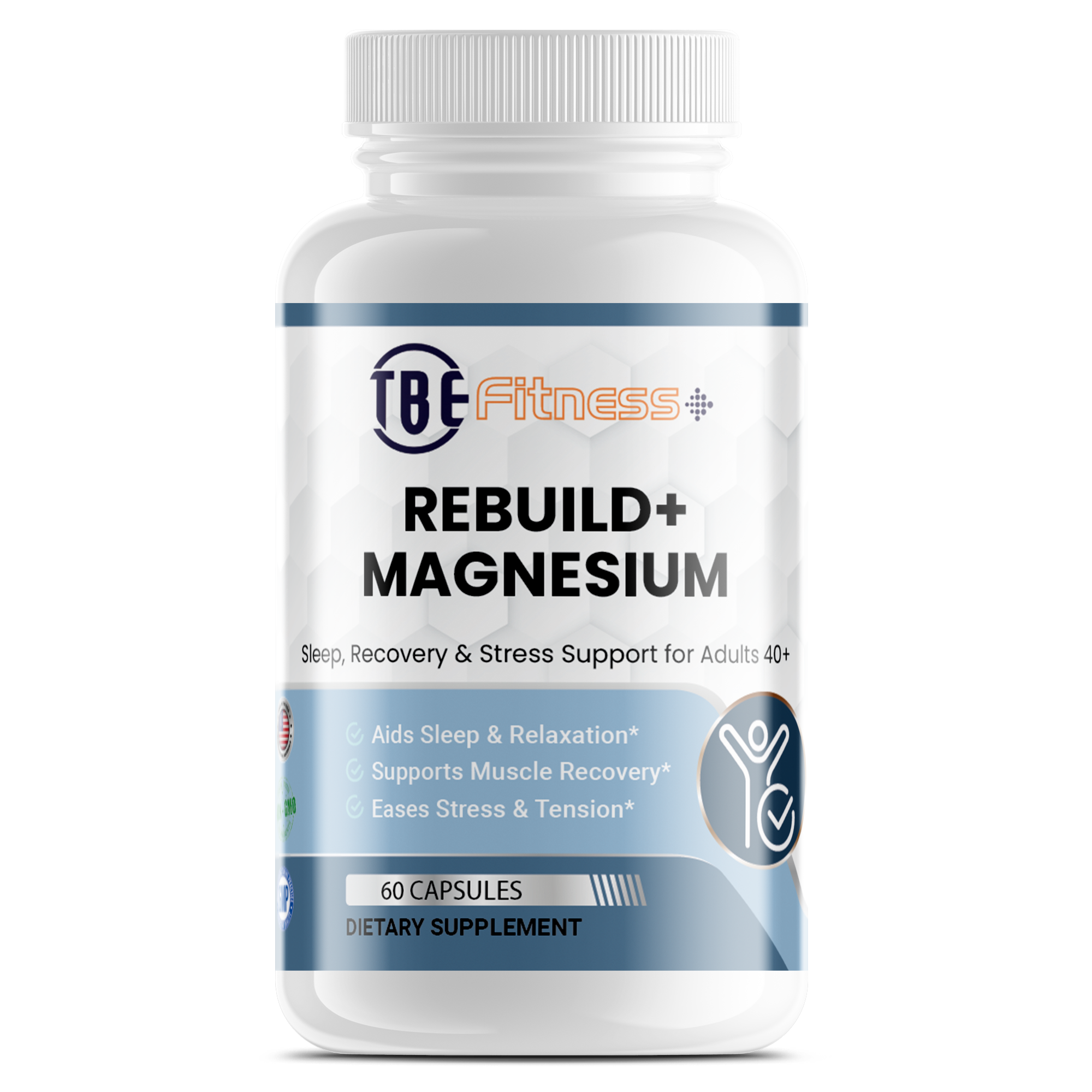 Rebuild+ Magnesium 60 capsules